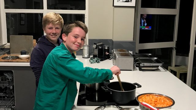 Healthy Cook-up On A Wintry Saturday