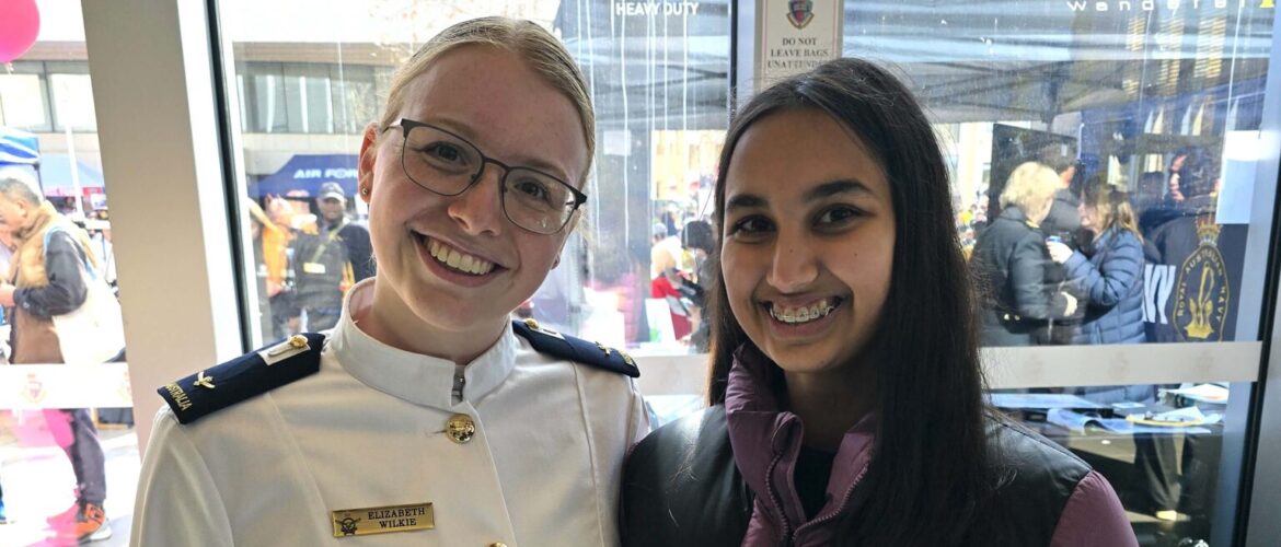 Isabel&#8217;s Visit to ADF in Canberra &#8211; Suprise reunion with Old Girl Elizabeth