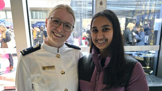 Isabel&#8217;s Visit to ADF in Canberra &#8211; Suprise reunion with Old Girl Elizabeth