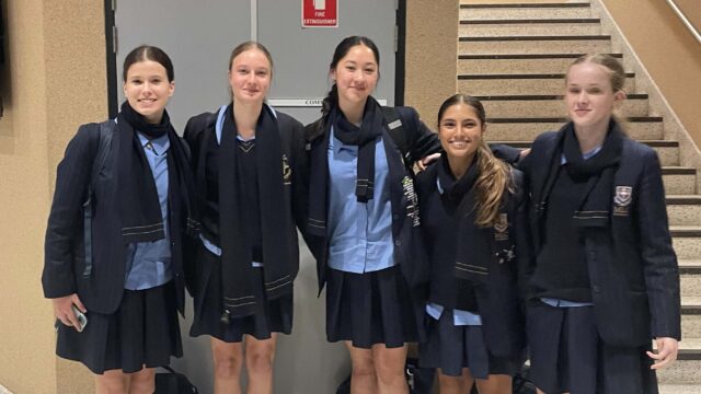 Old Girl Keesja Nicolson presents at Gender Equity Forum