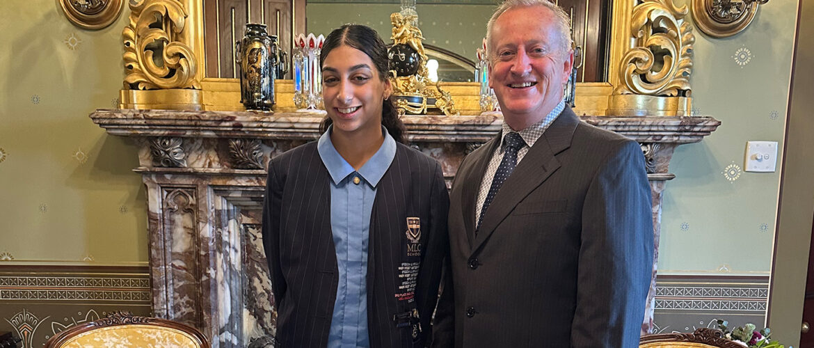 MLC School Girls Shine at Duke of Edinburgh’s Gold Ceremony