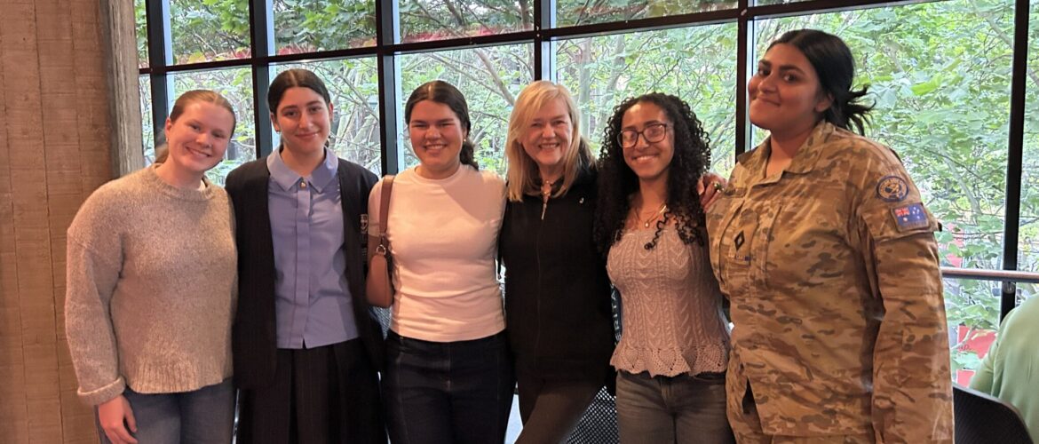 IB Theatre with Old Girls