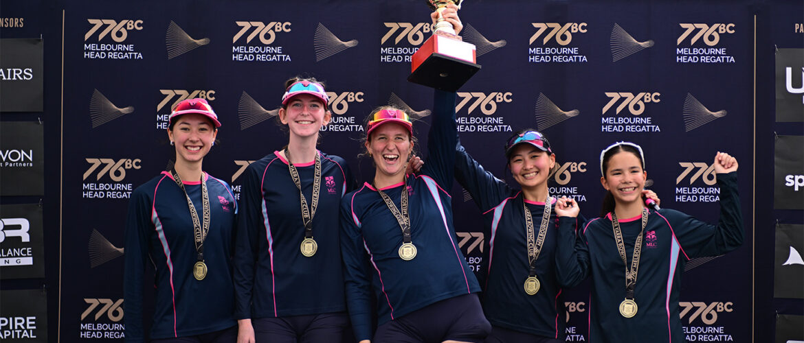 Head of the River – Gold All the Way for MLC School Rowing!