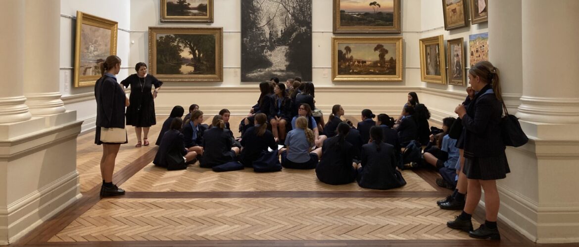 HSC Art Students Visit NSW Gallery of Art