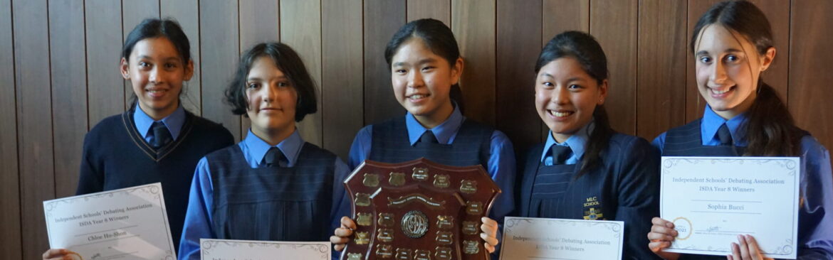 Year 8 Debaters Win ISDA Grand Final at MLC School