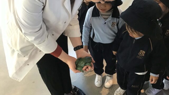 Pre-K Tour Senior School with Principal, Lisa Moloney