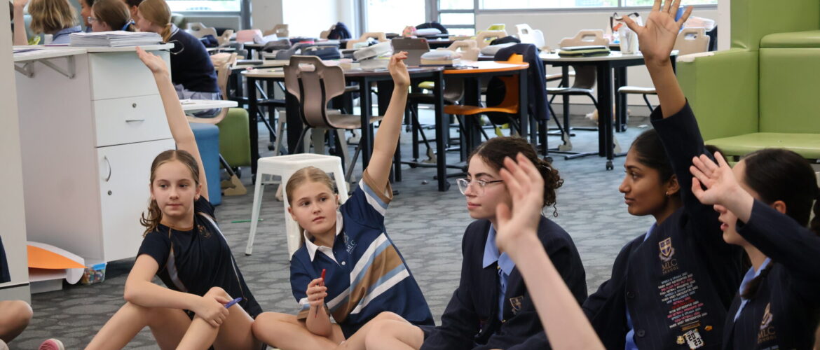 Year 11 (Year 12 2026) Leaders Guiding Year 6 Through Change