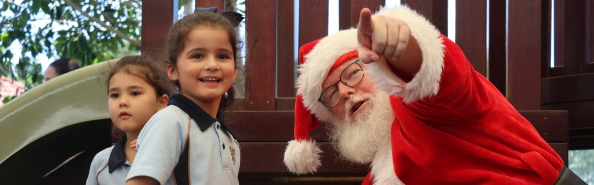 Santa Brings Joy to Pre-Kindergarten’s Final Week!