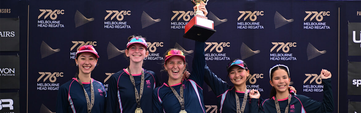 Head of the River – Gold All the Way for MLC School Rowing!