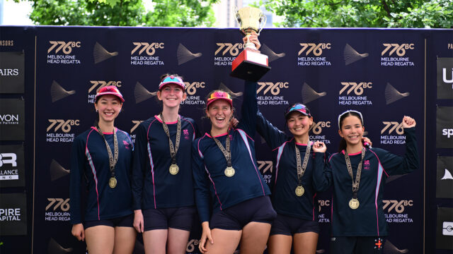 Head of the River – Gold All the Way for MLC School Rowing!