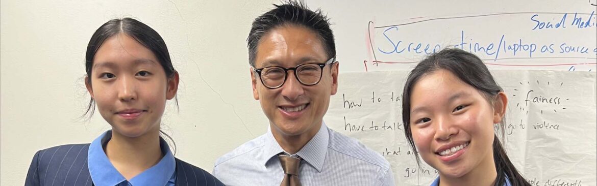 Jocelyn and Stephanie represent at the Strathfield Youth Advisory Board!