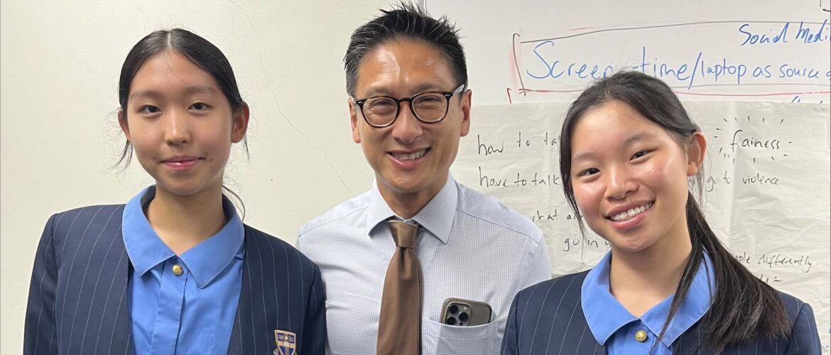 Jocelyn and Stephanie represent at the Strathfield Youth Advisory Board!