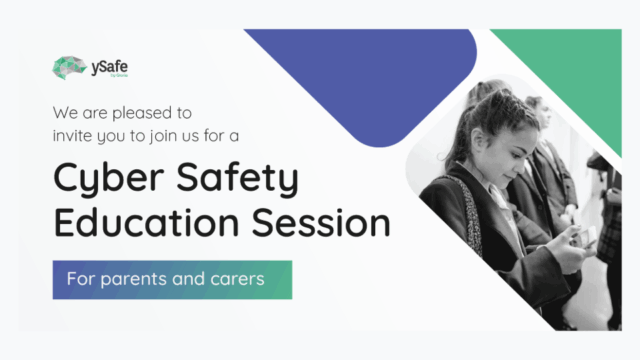 ySafe Parent &amp; Carer Education invitation