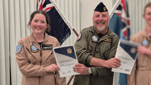 Flying high with our Air Force Cadets