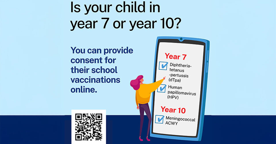 Years 7 and 10 Vaccination Clinic Dates and Online Consent