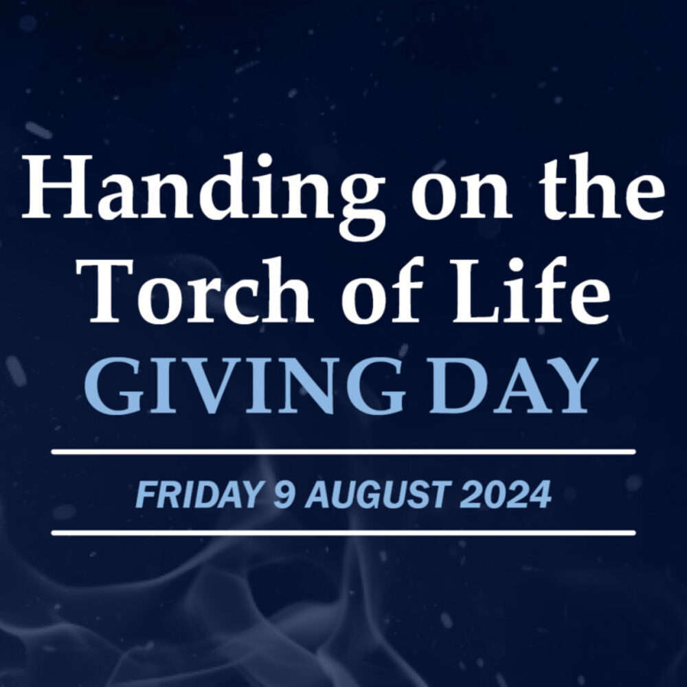 Shore Foundation Giving Day &#8211; Handing on The Torch of Life