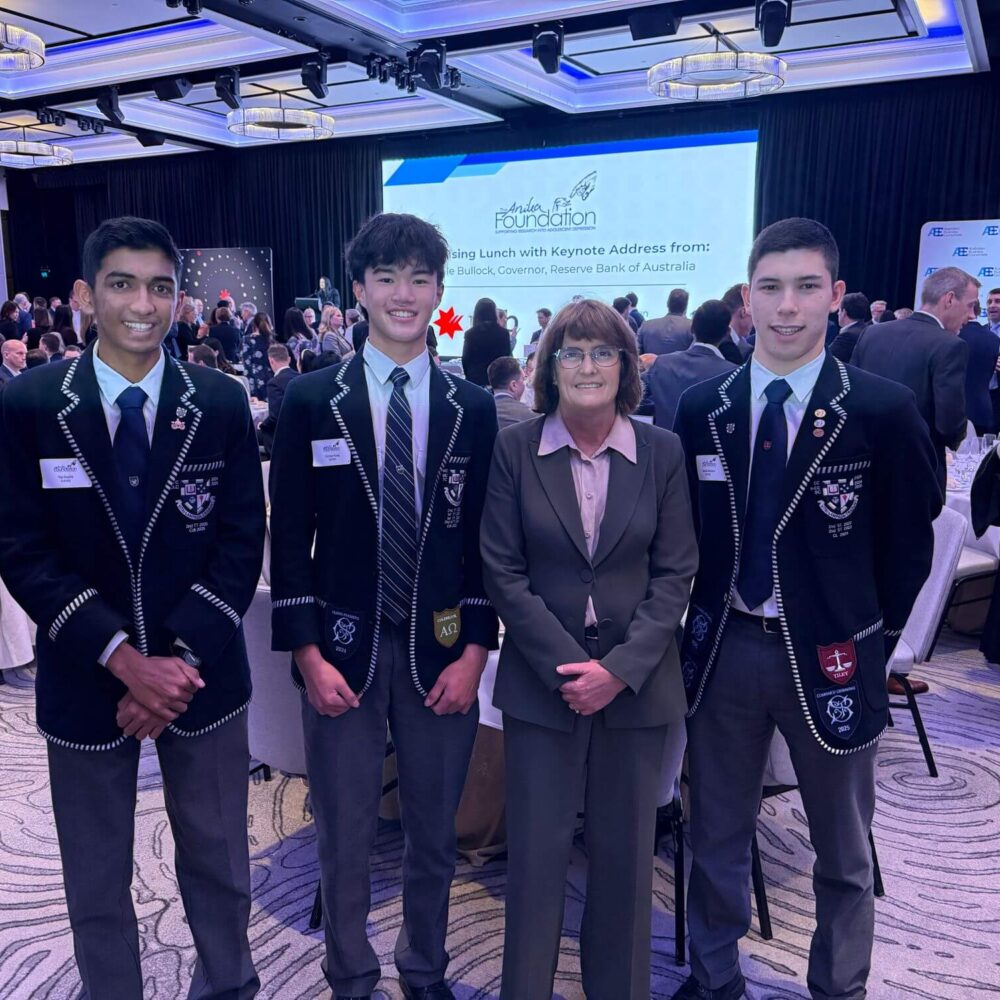 Economics Students Attend the Annual Anika Foundation Fundraiser