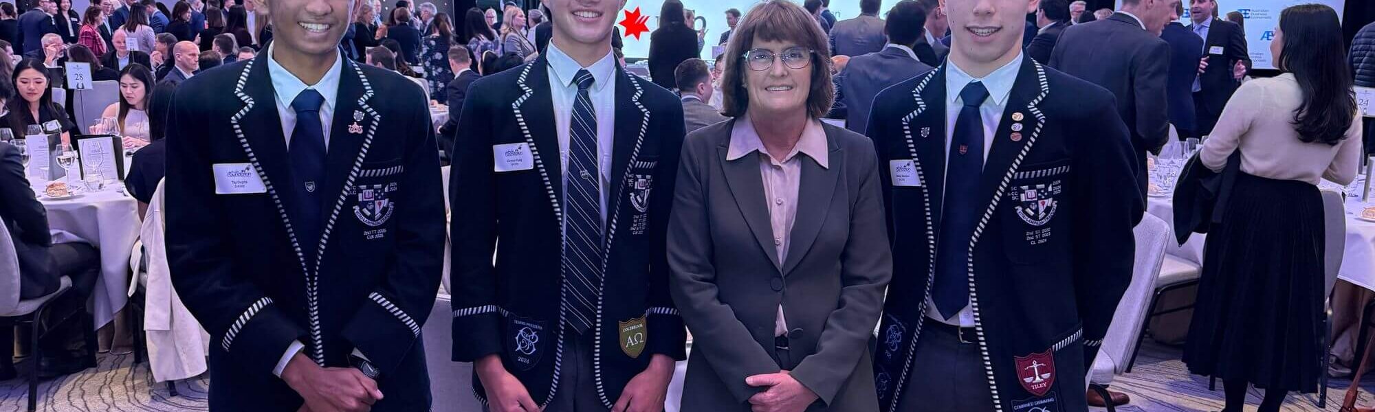 Economics Students Attend the Annual Anika Foundation Fundraiser