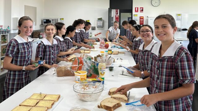 Thank you to our Vinnies Sandwich Making vollies!