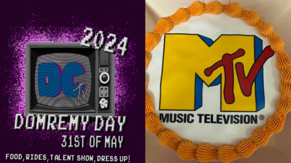 Domremy Day’s MTV and thank you
