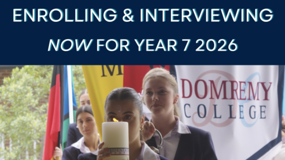 Enrolments for Year 7 – 2026 and 2027