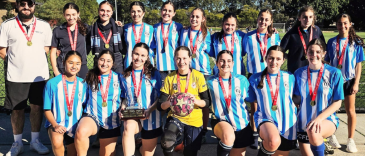 Intermediate A Football Team win the Grand Final at the SCS Football Conference 2