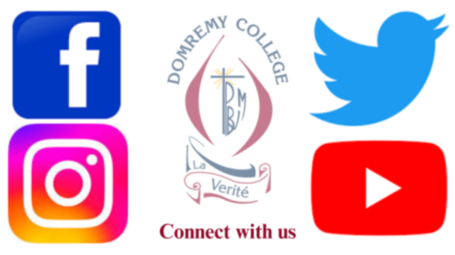 Connect with us: Follow and like us on social media
