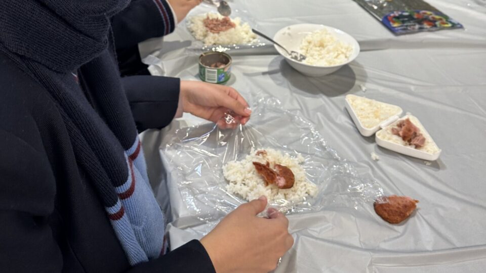 Year 9 Japanese onigiri