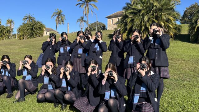 Year 9PDM class at Callan Park