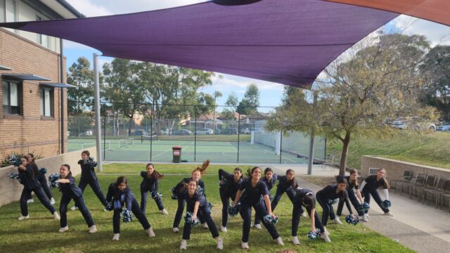Year 10 ASP Cheerleading &#8211; A wonderful performance