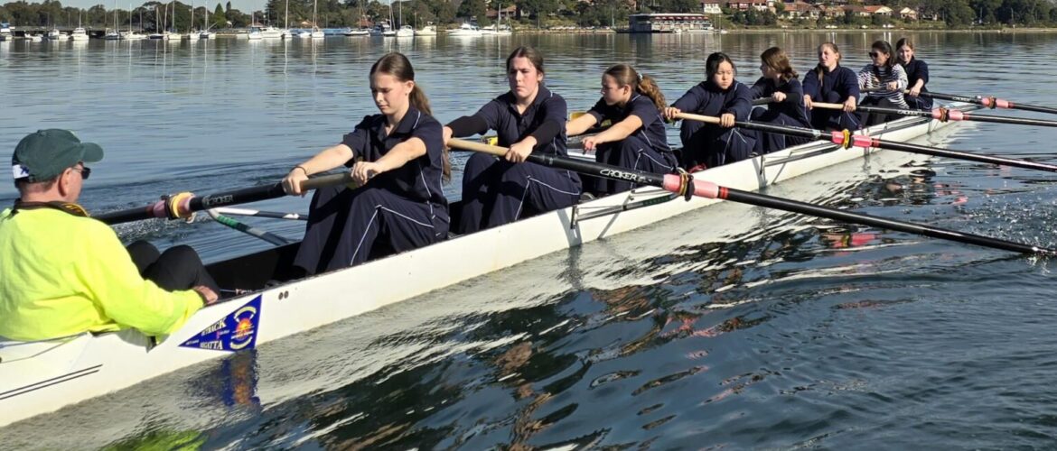 Our rowers recognised by Stephanie di Pasqua MP for their dedication and achievement