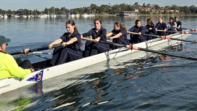 Our rowers recognised by Stephanie di Pasqua MP for their dedication and achievement