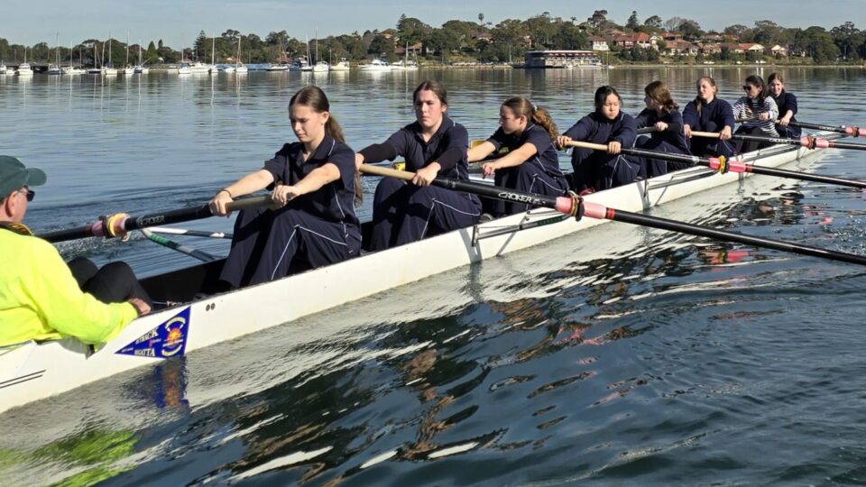 Our rowers recognised by Stephanie di Pasqua MP for their dedication and achievement