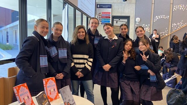 Year 10 welcome Dr Sarah Ayoub, Writer In Residence
