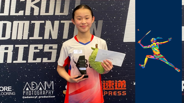 Introducing Tiffany, Year 7 &#8211; Badminton champ