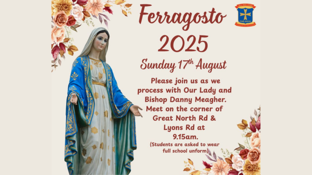 Ferragosto &#8211; Sunday, 17 August: Our Lady of the Assumption Procession