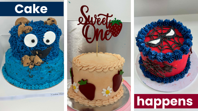 “Party Animals” celebration cakes &#8211; Year 9 Food Tech
