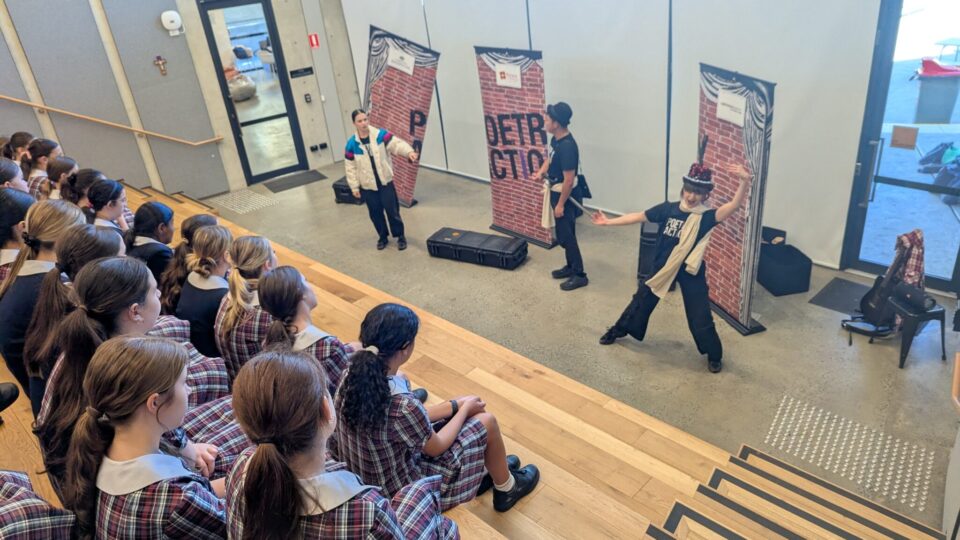 Year 8 Drama Incursion – “Muse It or Lose It!”