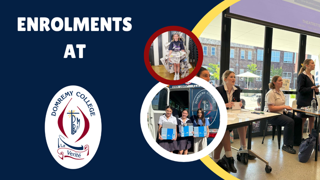 Enrolments at Domremy &#8211; Year 7 2028, Apply Now + Limited vacancies for 2026