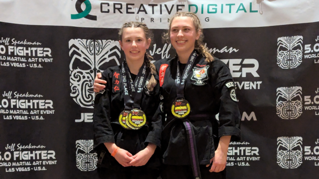 Spotlight on Ruby and Teja place: Jeff Speakman Kenpo 5.0 World Championships in Las Vegas
