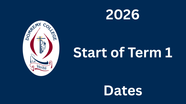 2026 &#8211; Start of Term 1 Dates