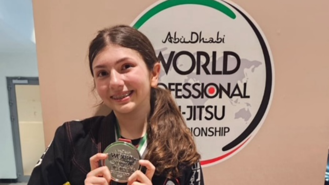 Spotlight on Ruby: Silver at the Abu Dhabi Youth World Professional Jiu-Jitsu Championship 2025