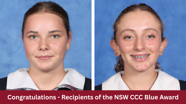 Congratulations to the recipients of the NSW CCC Blue Award