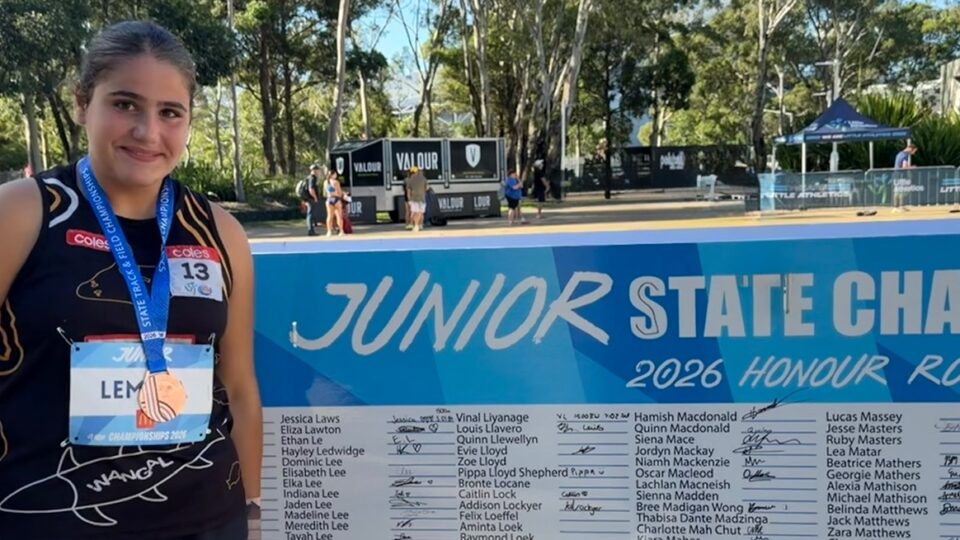 Brilliant result for Alexa at Junior State Athletics Championships
