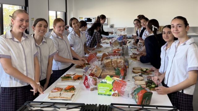 Thank you to our Vinnies Sandwich making vollies