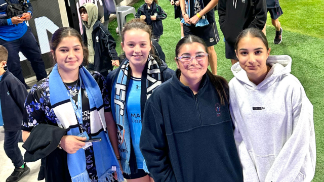 Stadium Lap at Allianz Stadium for Sydney FC v Perth Glory FC A-League clash