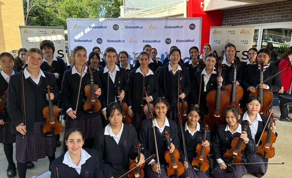 2nd place at SCS Eisteddfod: Extension Amadeus String Ensemble and College String Ensemble