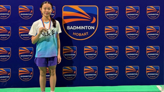 Tiffany is smashing it in Badminton
