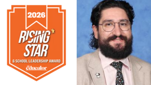 Spotlight on Greg Sciortino – a Rising Star (&amp; School Leadership Awards) winner 2026