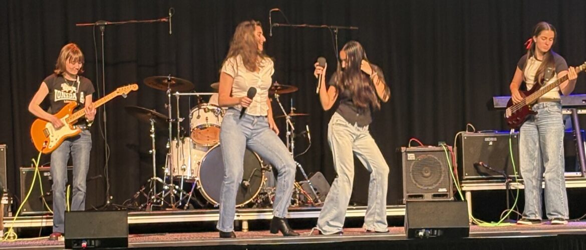 Our Rock Bands rocked it at the SCS Eisteddfod!